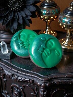 Hand crafted, Wicked Worthy, Sol and luna medallions gift set